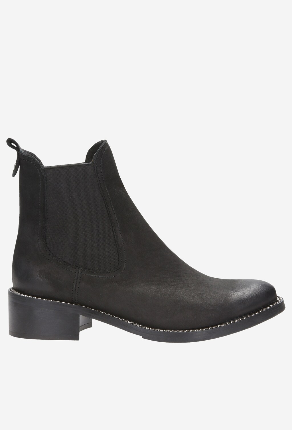 Czarne botki damskie 8620-21 Widok 2