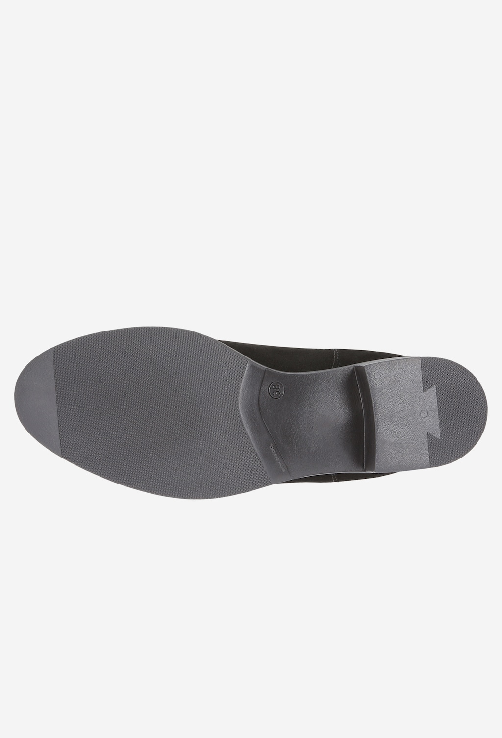 Czarne botki damskie 8616-61 Widok 6