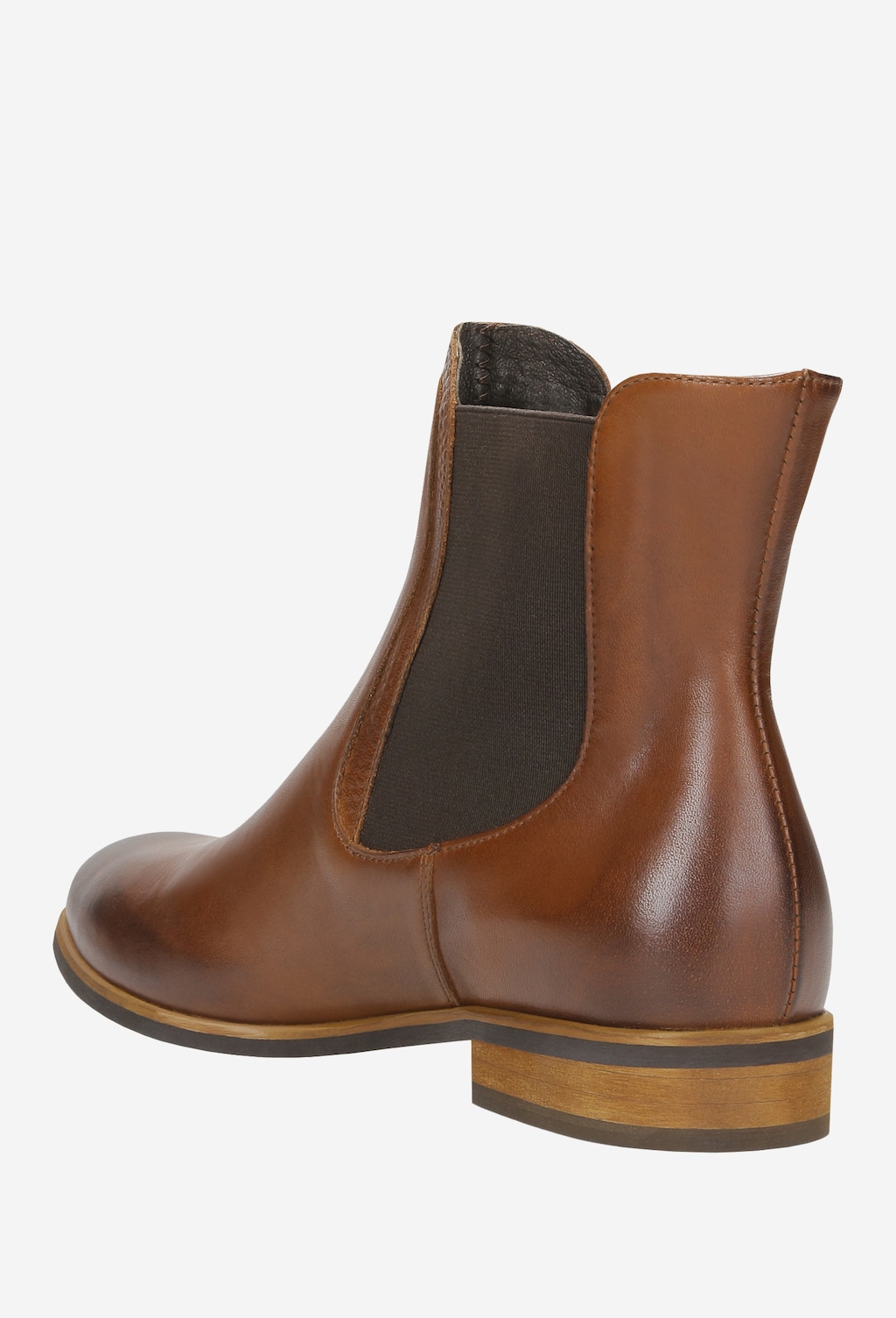 Brązowe botki damskie 8613-52 Widok 4