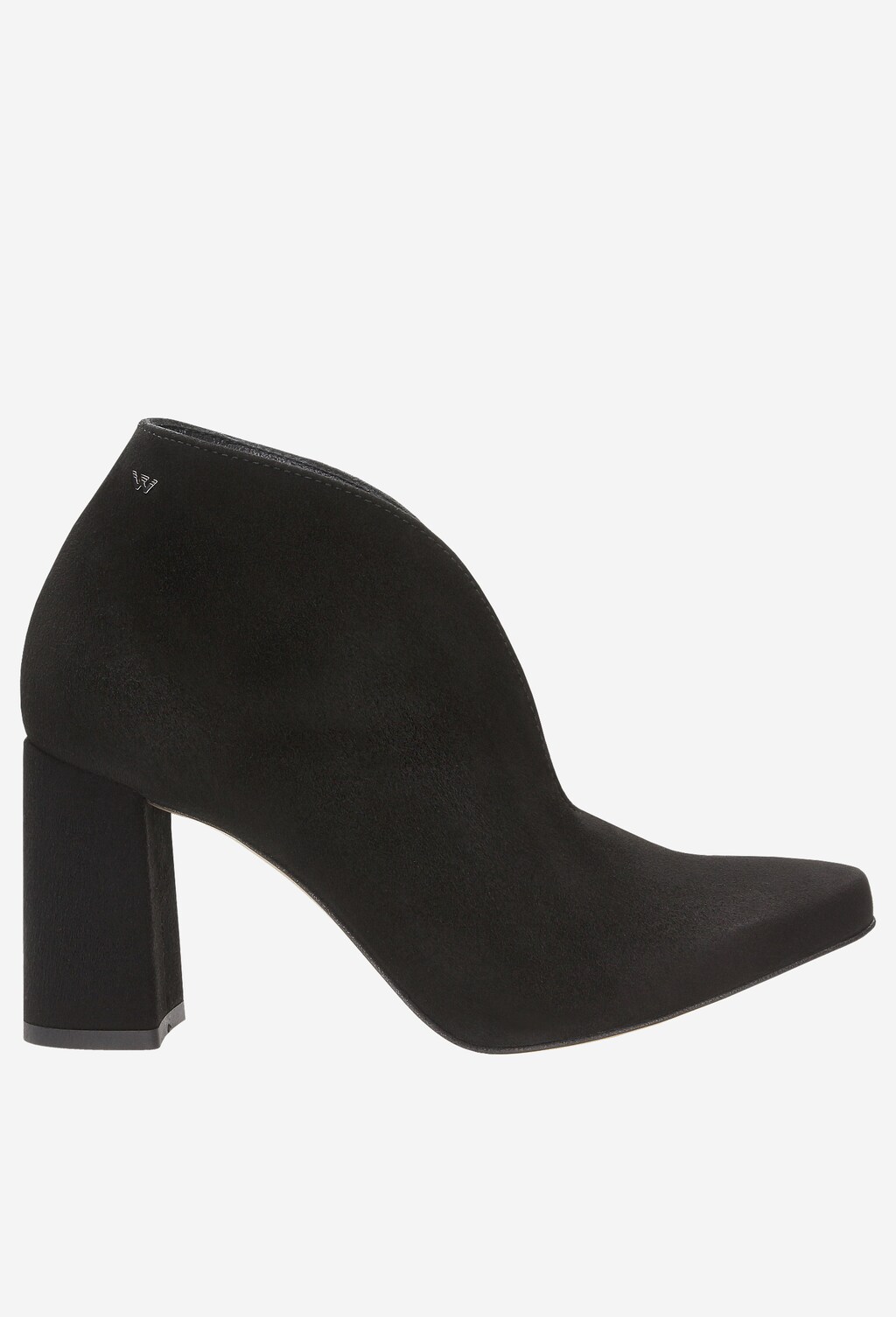 Czarne botki damskie 8604-61 Widok 1