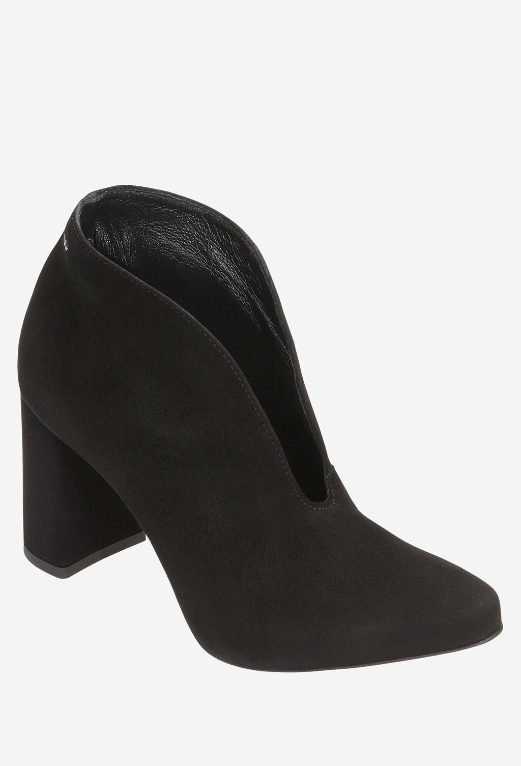 Czarne botki damskie 8604-61 Widok 2