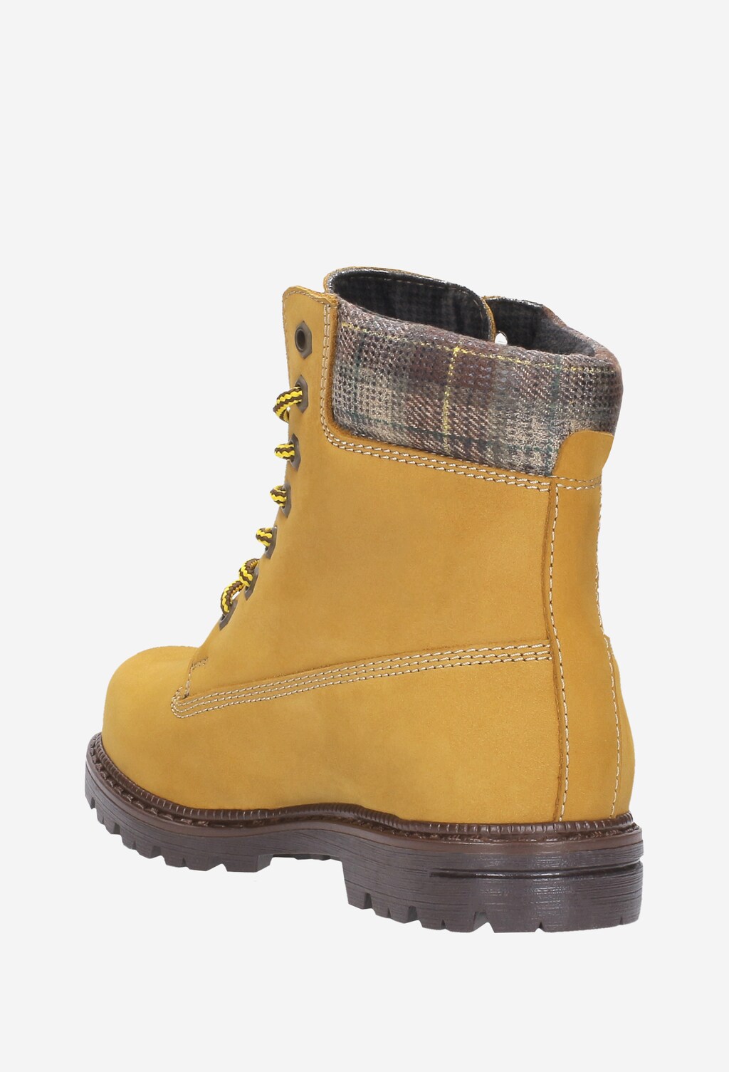 Żółte trzewiki dziecięce 8700-28 Widok 3