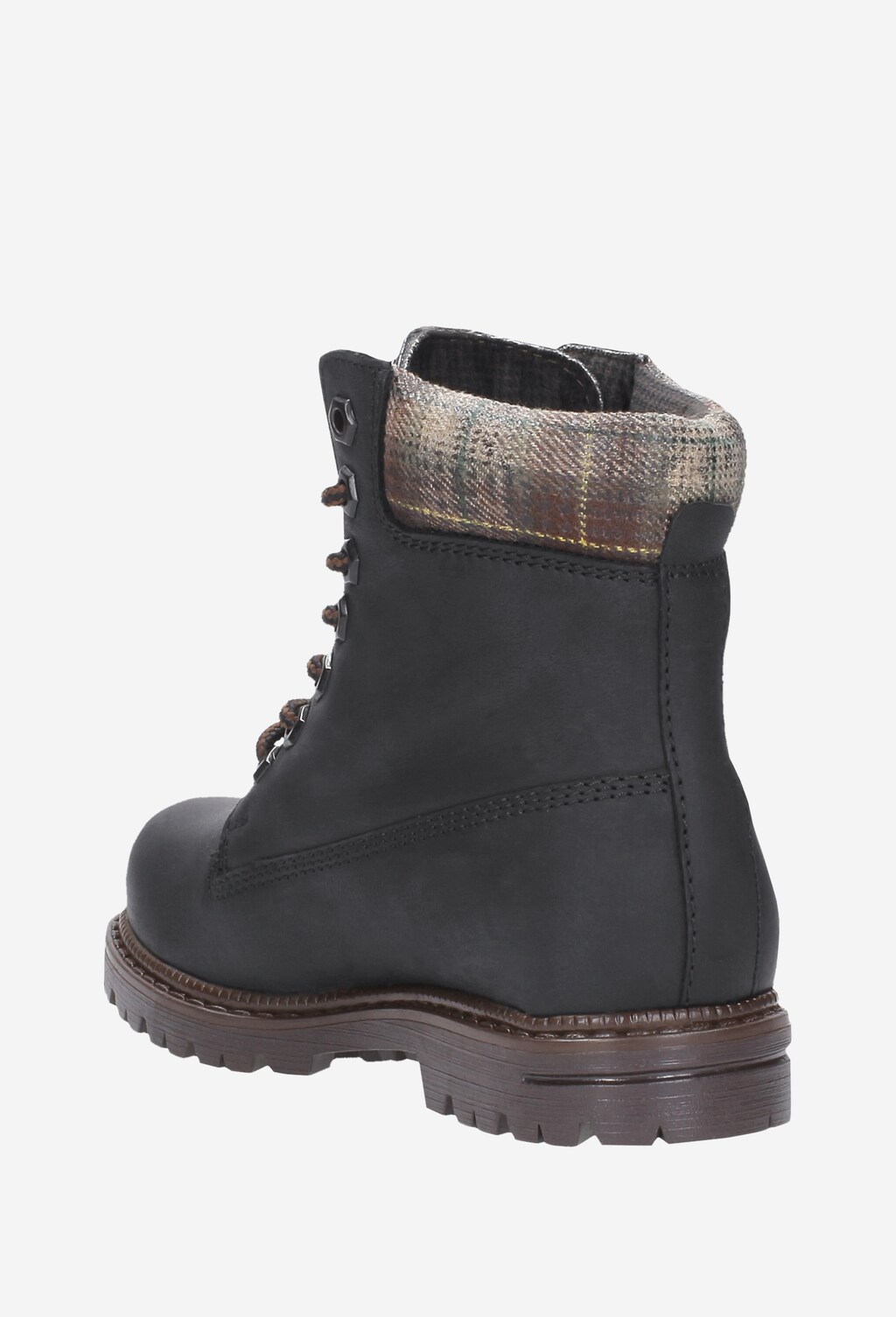 Czarne trzewiki dziecięce 8700-91 Widok 3