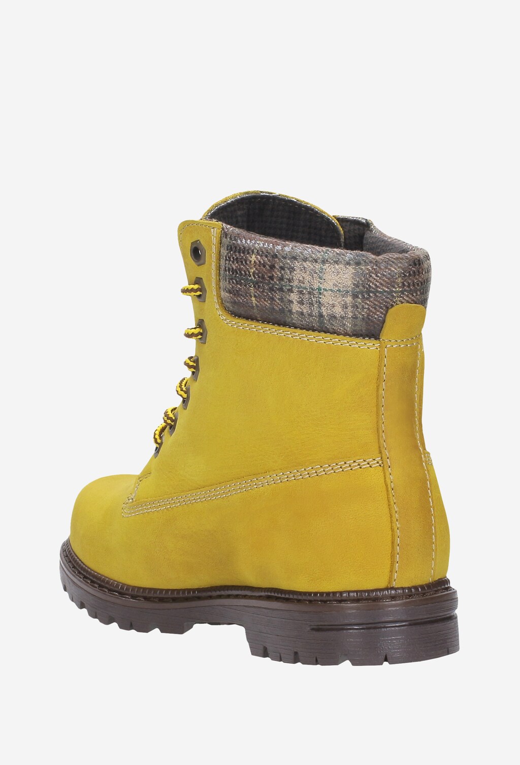 Żółte trzewiki dziecięce 8700-98 Widok 3