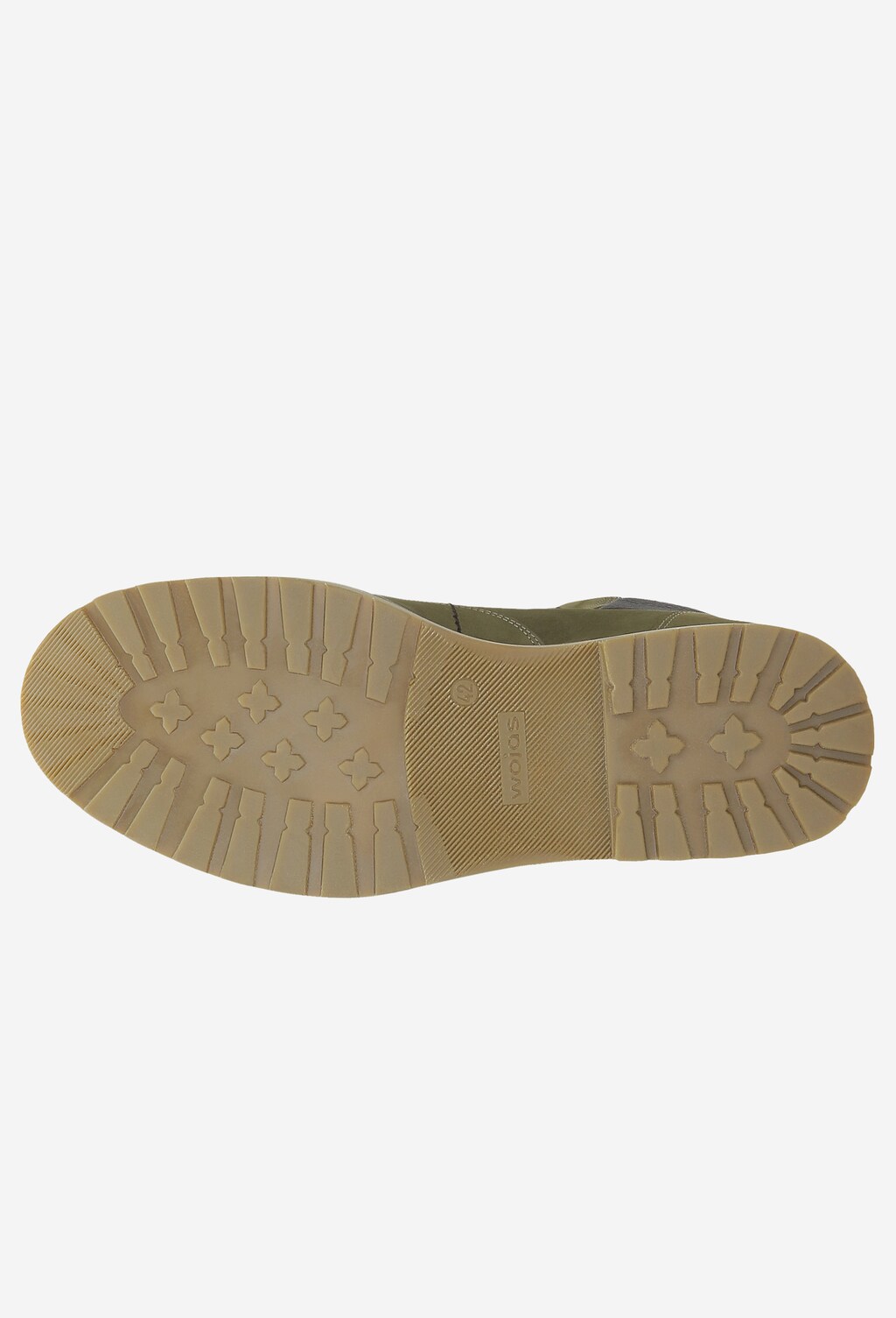 Zielone trzewiki męskie 8231-77 Widok 5