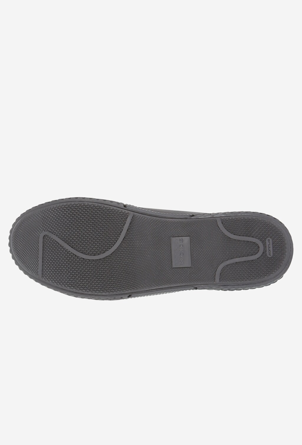 Czarne damskie trampki 8538-51 Widok 6