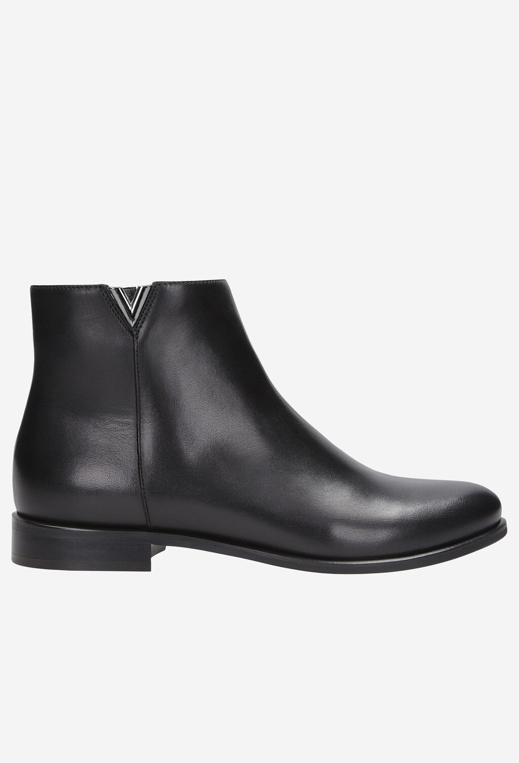 Czarne botki damskie 8585-51 Widok 1