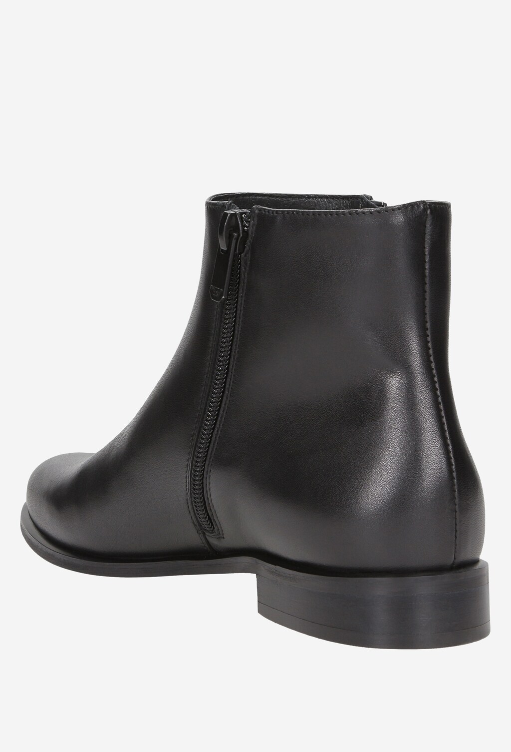 Czarne botki damskie 8585-51 Widok 3