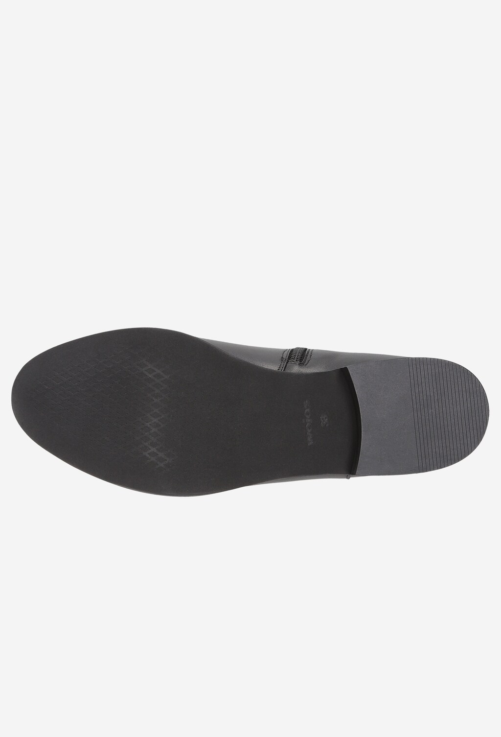 Czarne botki damskie 8585-51 Widok 5