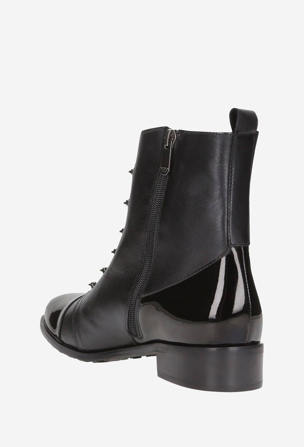 Czarne botki damskie 8623-71 Widok 4