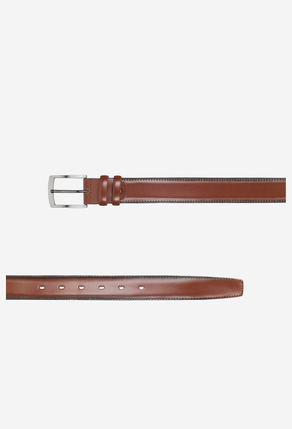 Brązowy pasek męski 8968-52 Widok 4