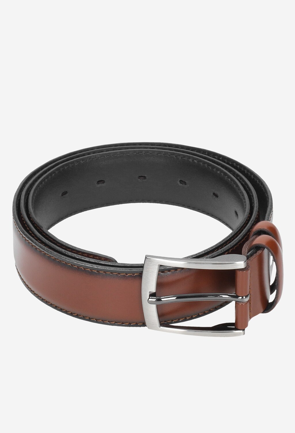 Brązowy pasek męski 8968-52 Widok 5