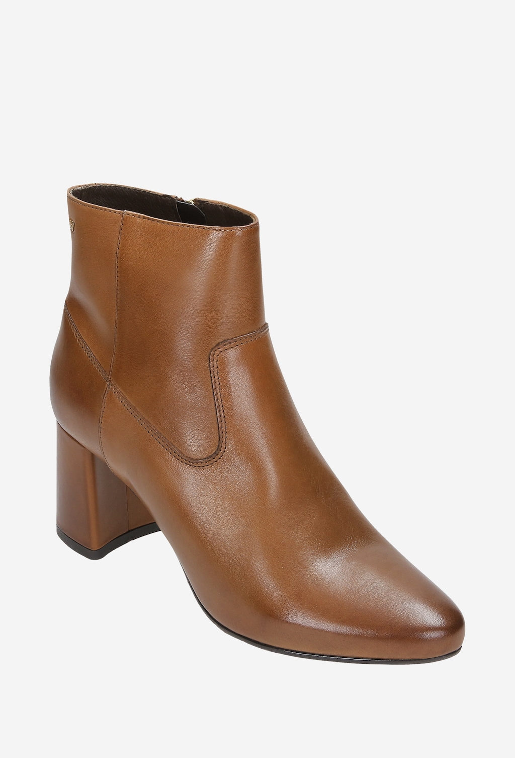 Brązowe botki damskie 8603-52 Widok 3