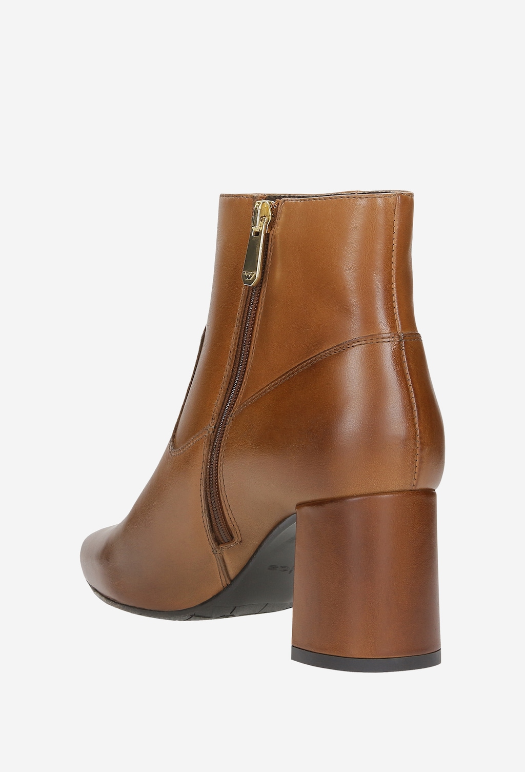 Brązowe botki damskie 8603-52 Widok 4