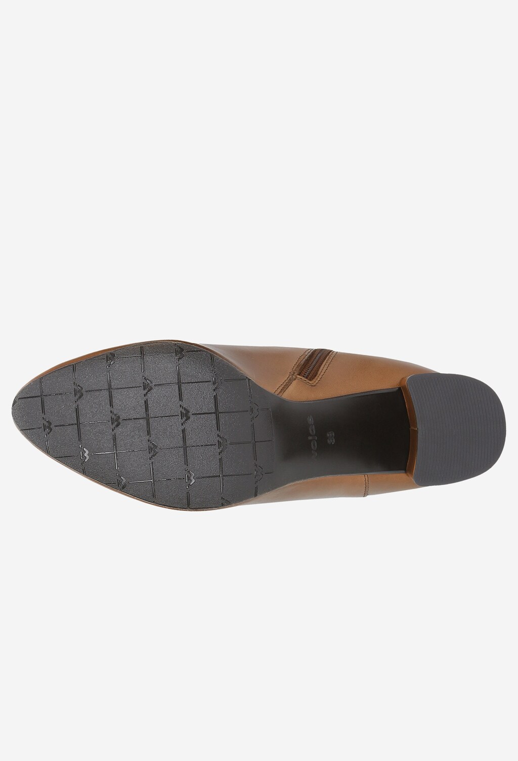 Brązowe botki damskie 8603-52 Widok 6