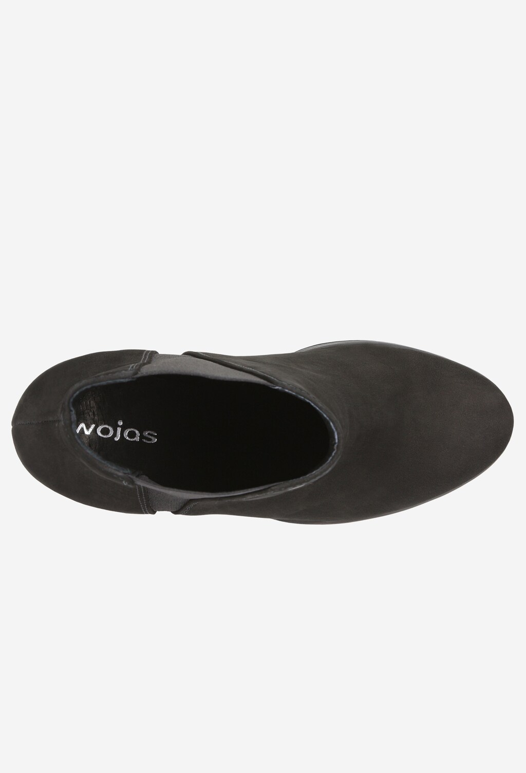 Czarne botki damskie 8593-21 Widok 5