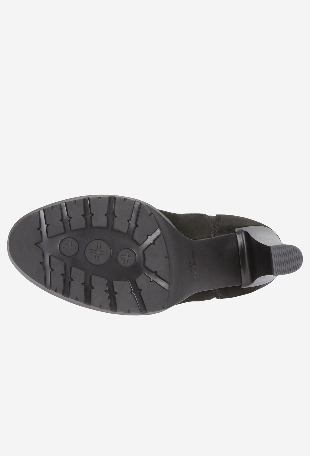 Czarne botki damskie 8593-21 Widok 6