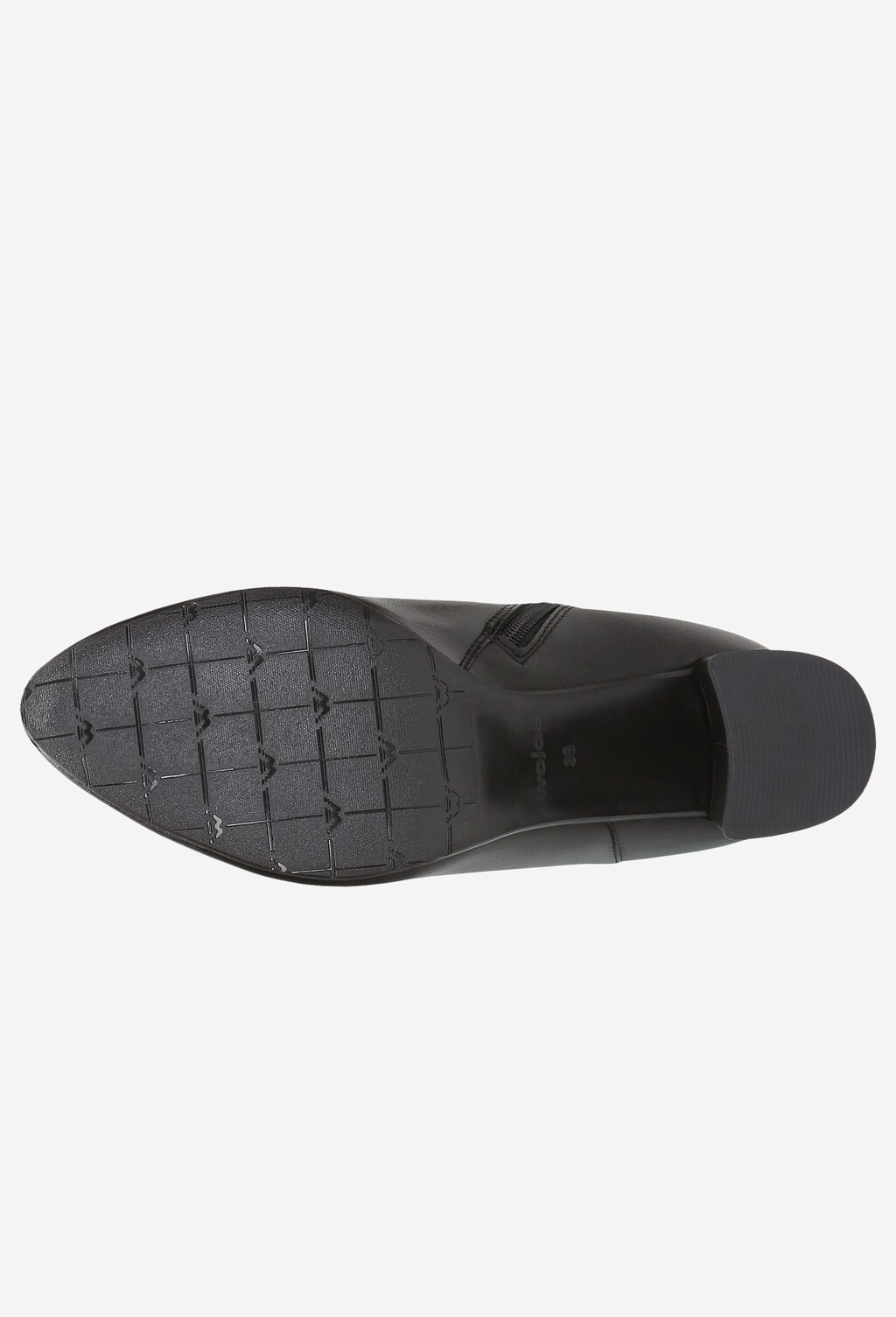 Czarne botki damskie 8597-51 Widok 6