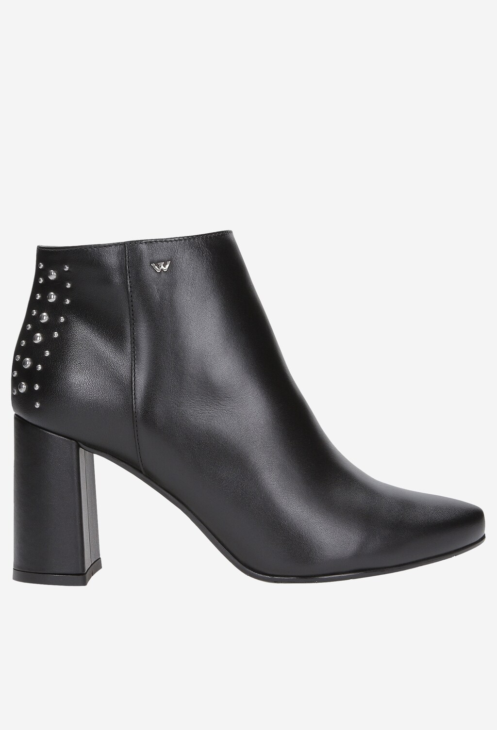 Czarne damskie botki 8599-51 Widok 2