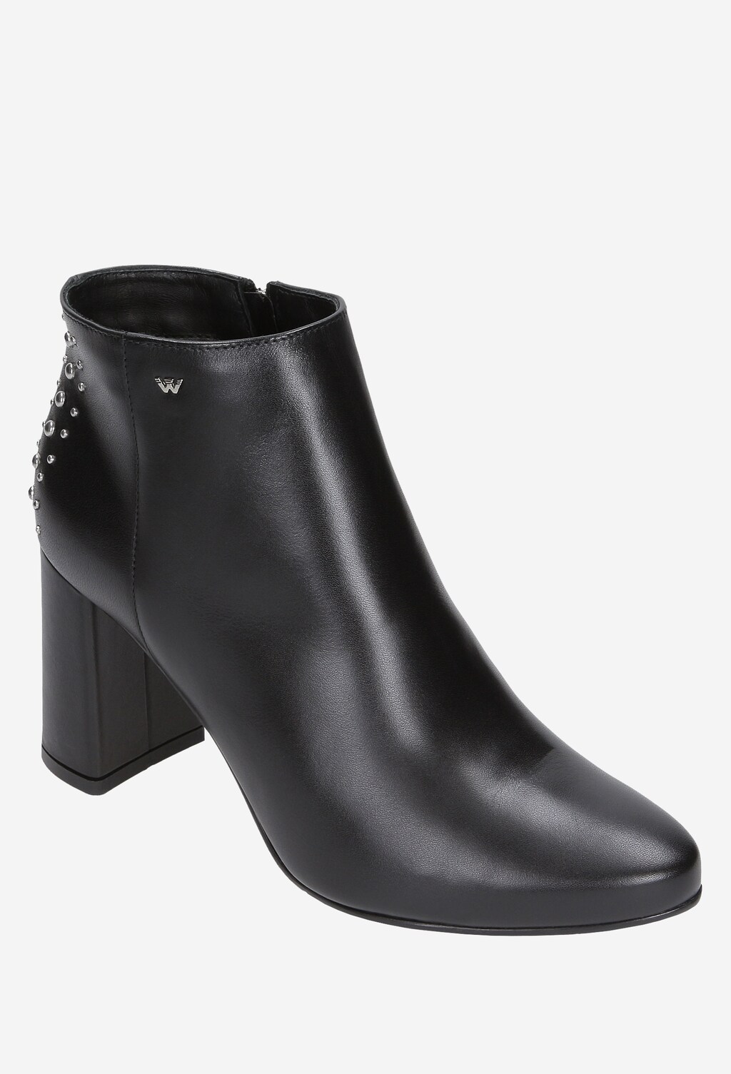 Czarne damskie botki 8599-51 Widok 3