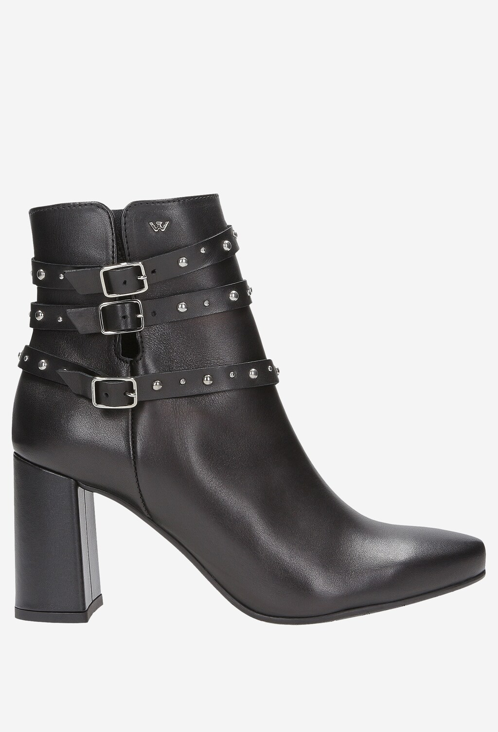 Czarne damskie botki 8602-51 Widok 2