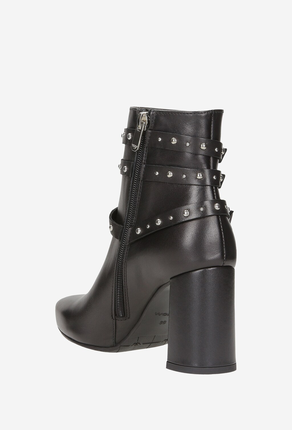 Czarne damskie botki 8602-51 Widok 4