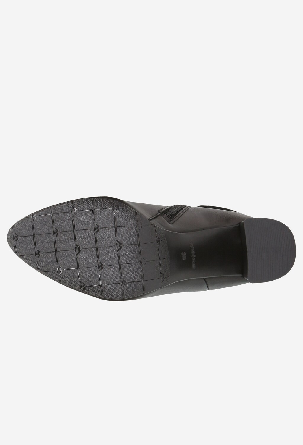 Czarne damskie botki 8602-51 Widok 6