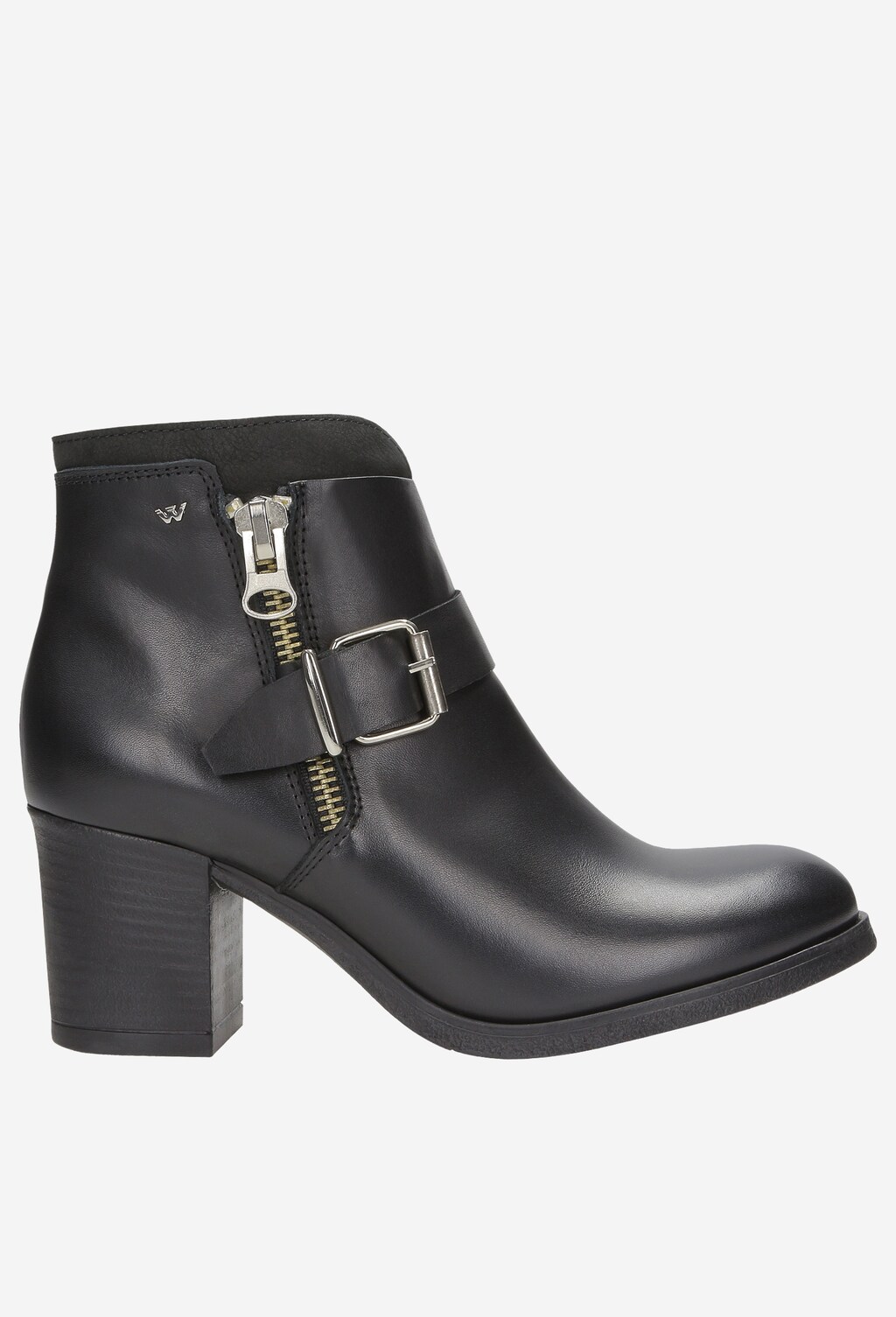 Czarne damskie botki 8622-51 Widok 2