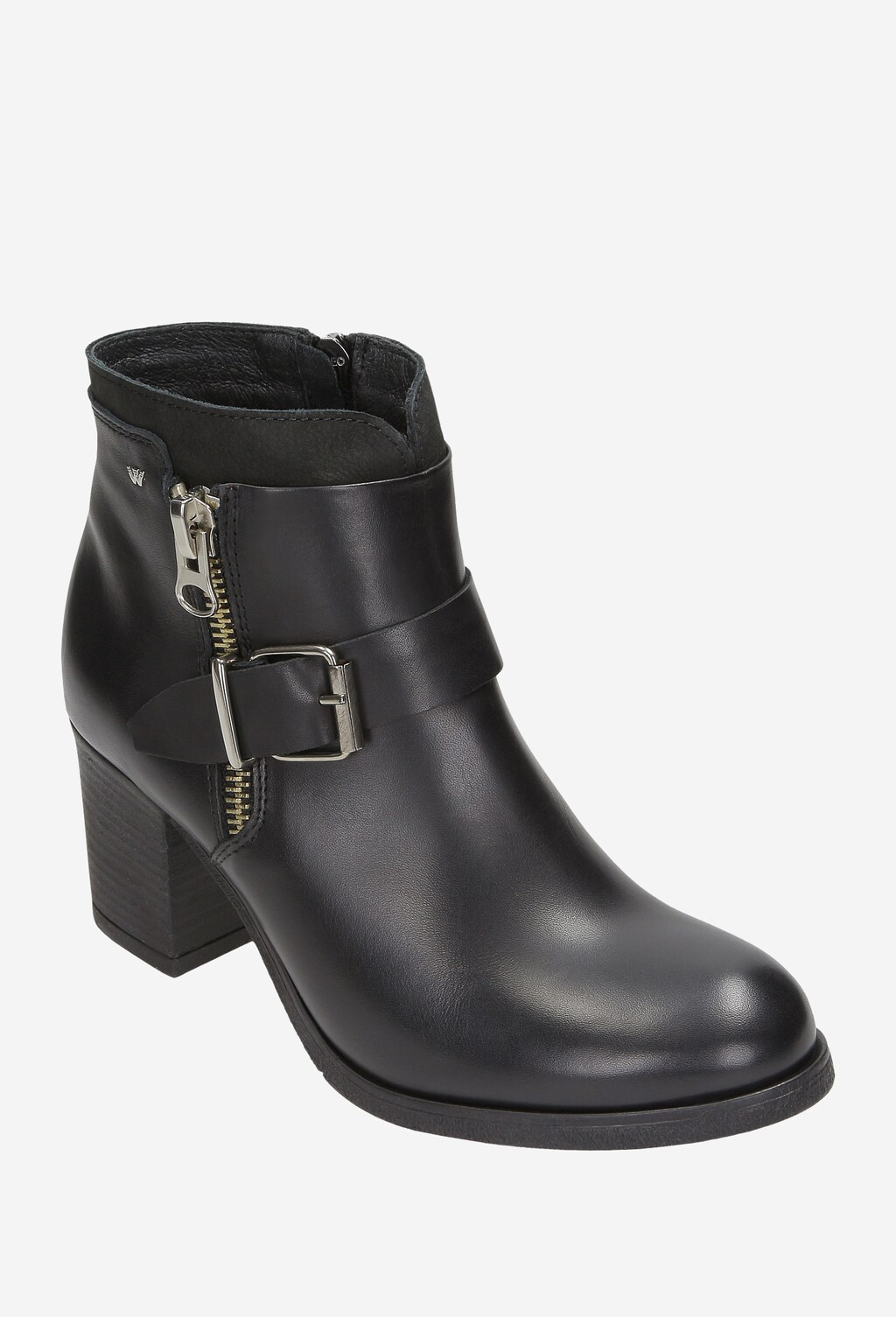 Czarne damskie botki 8622-51 Widok 3