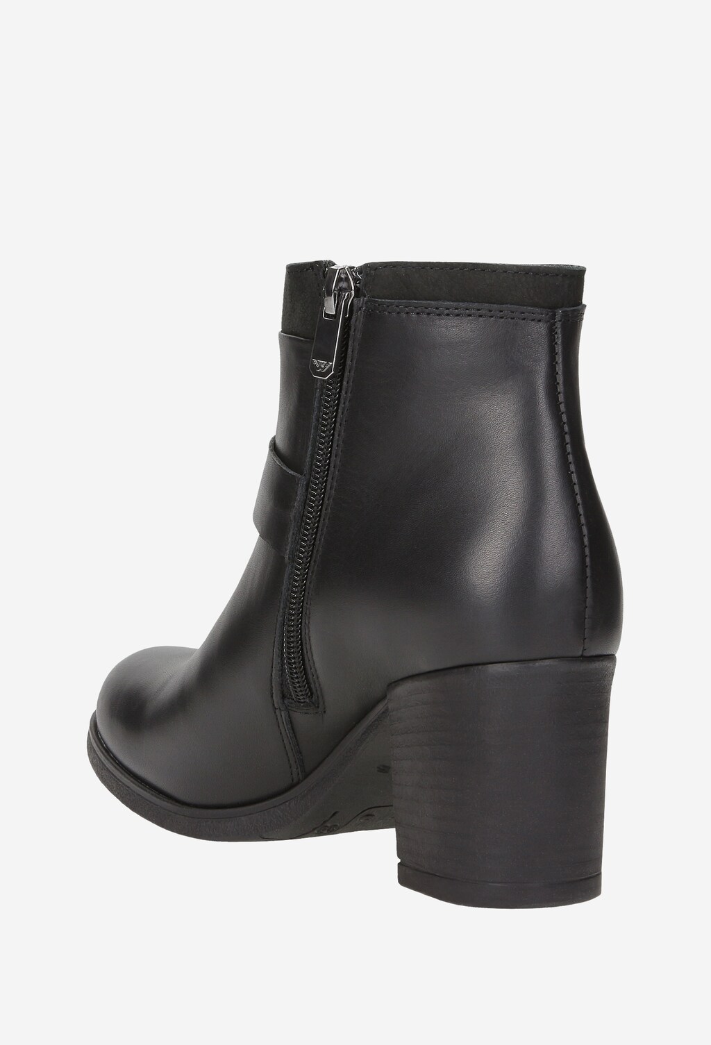 Czarne damskie botki 8622-51 Widok 4