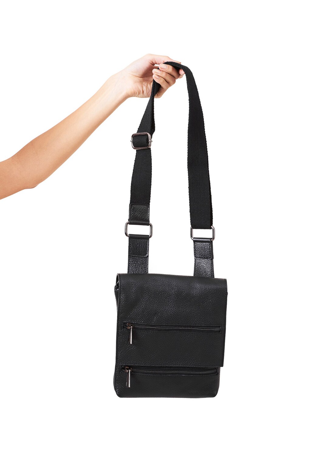 Czarna torba męska 8978-51 Widok 1