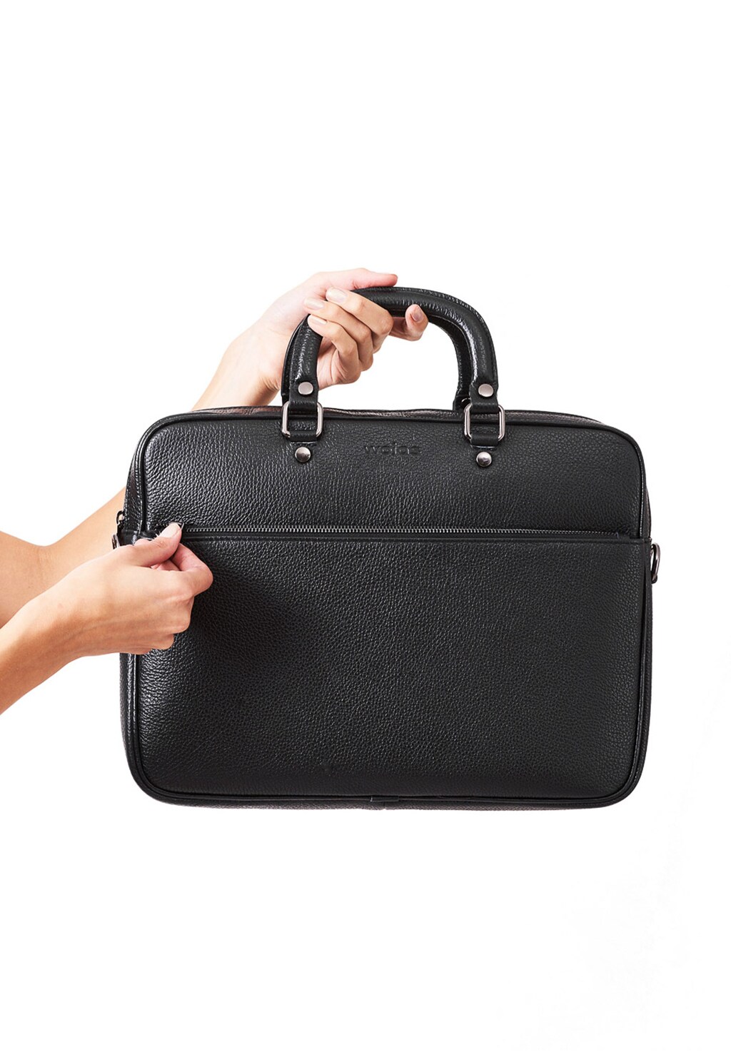 Czarna aktówka damska 8979-51 Widok 1