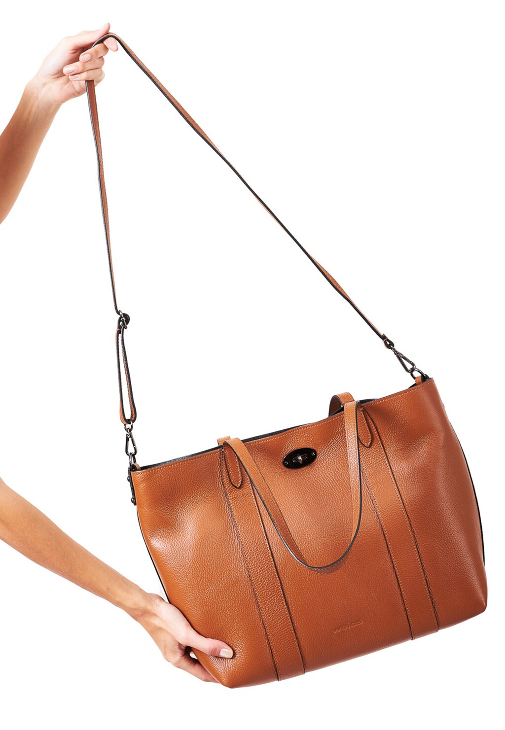 Brązowa torebka damska 8955-53 Widok 1