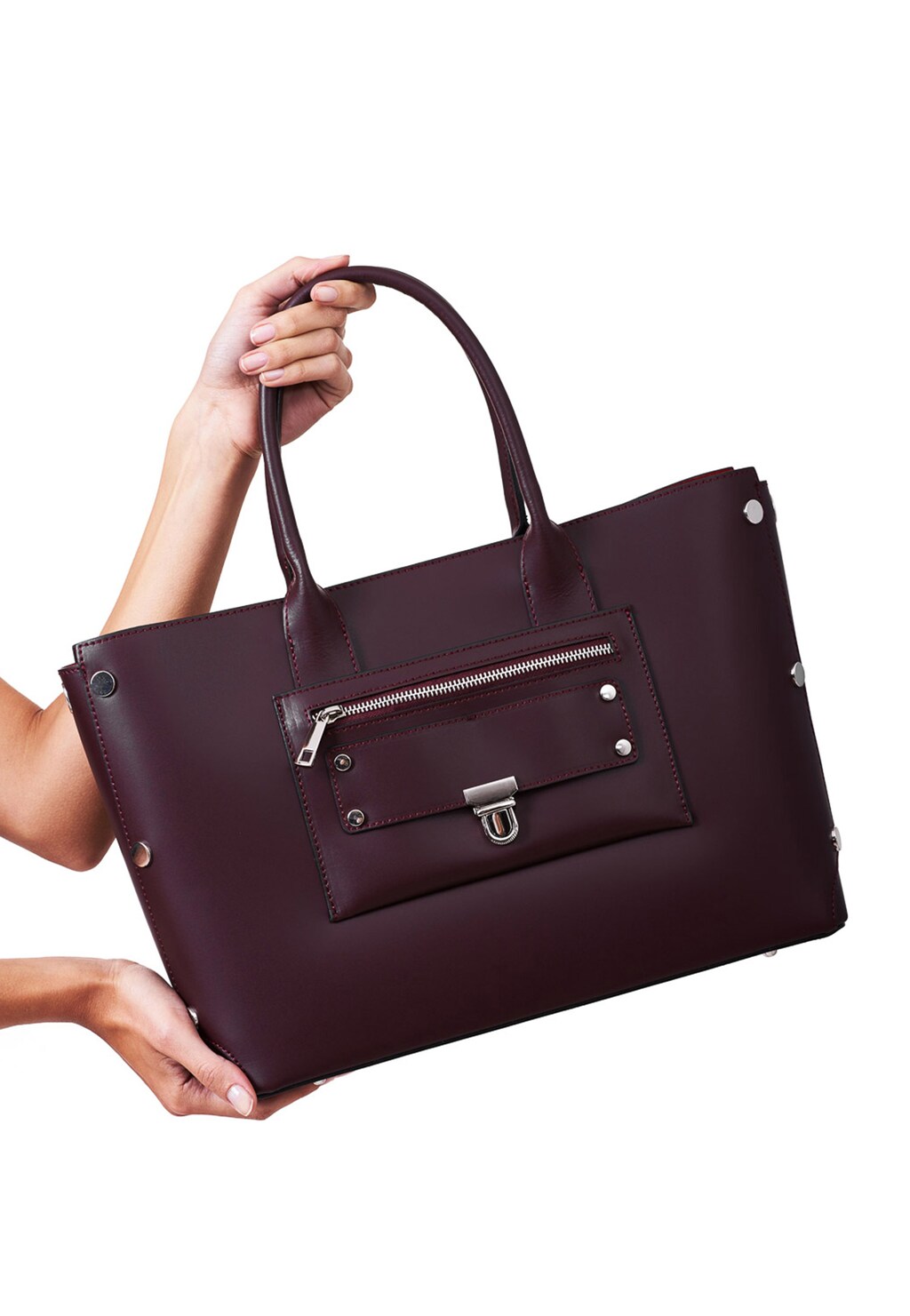 Bordowa torebka damska 8953-55 Widok 1