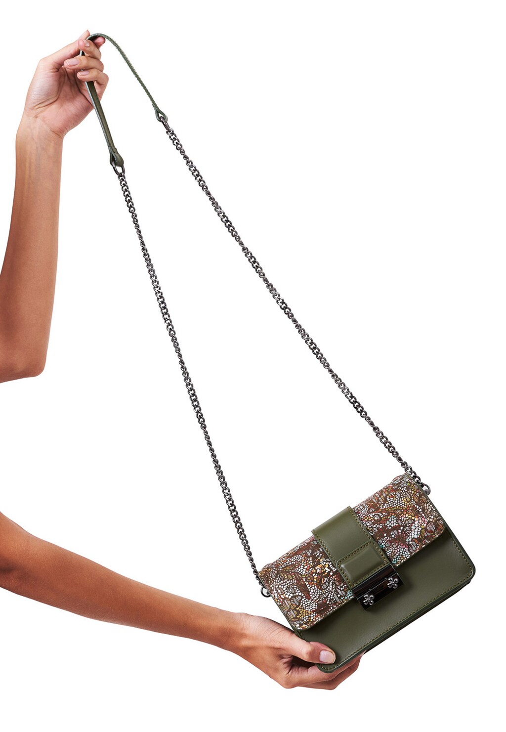 Zielona torebka damska 8866-57 Widok 1