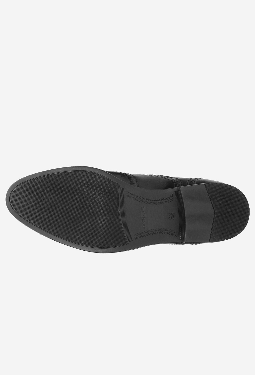 Czarne trzewiki męskie 8246-81 Widok 5