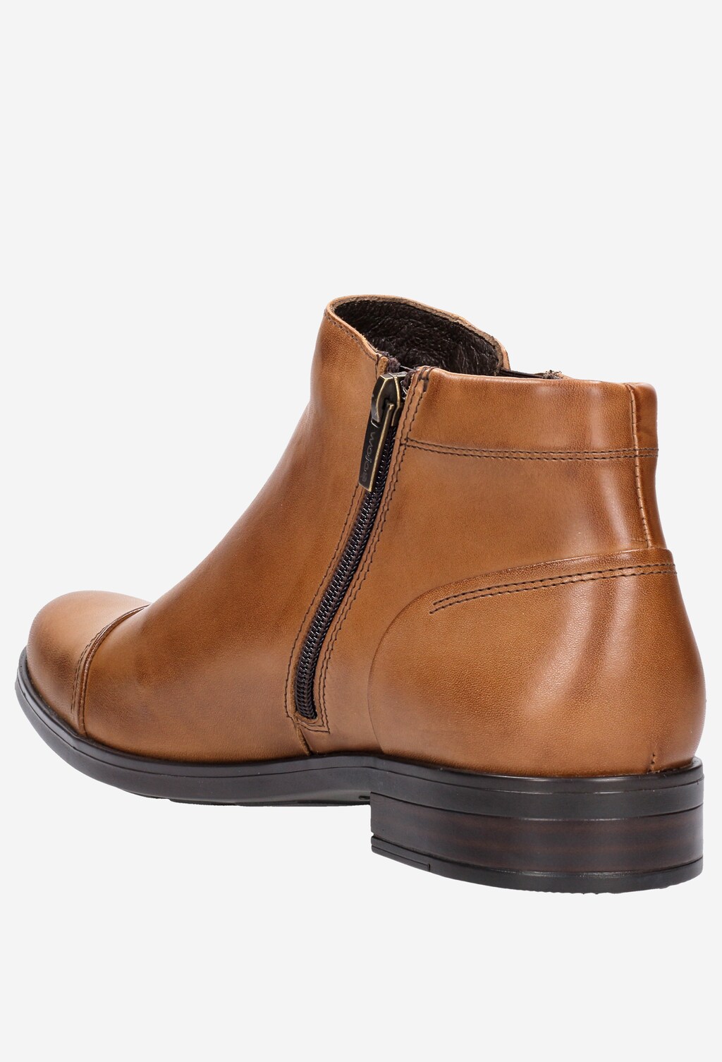 Brązowe botki męskie 8159-53 Widok 3