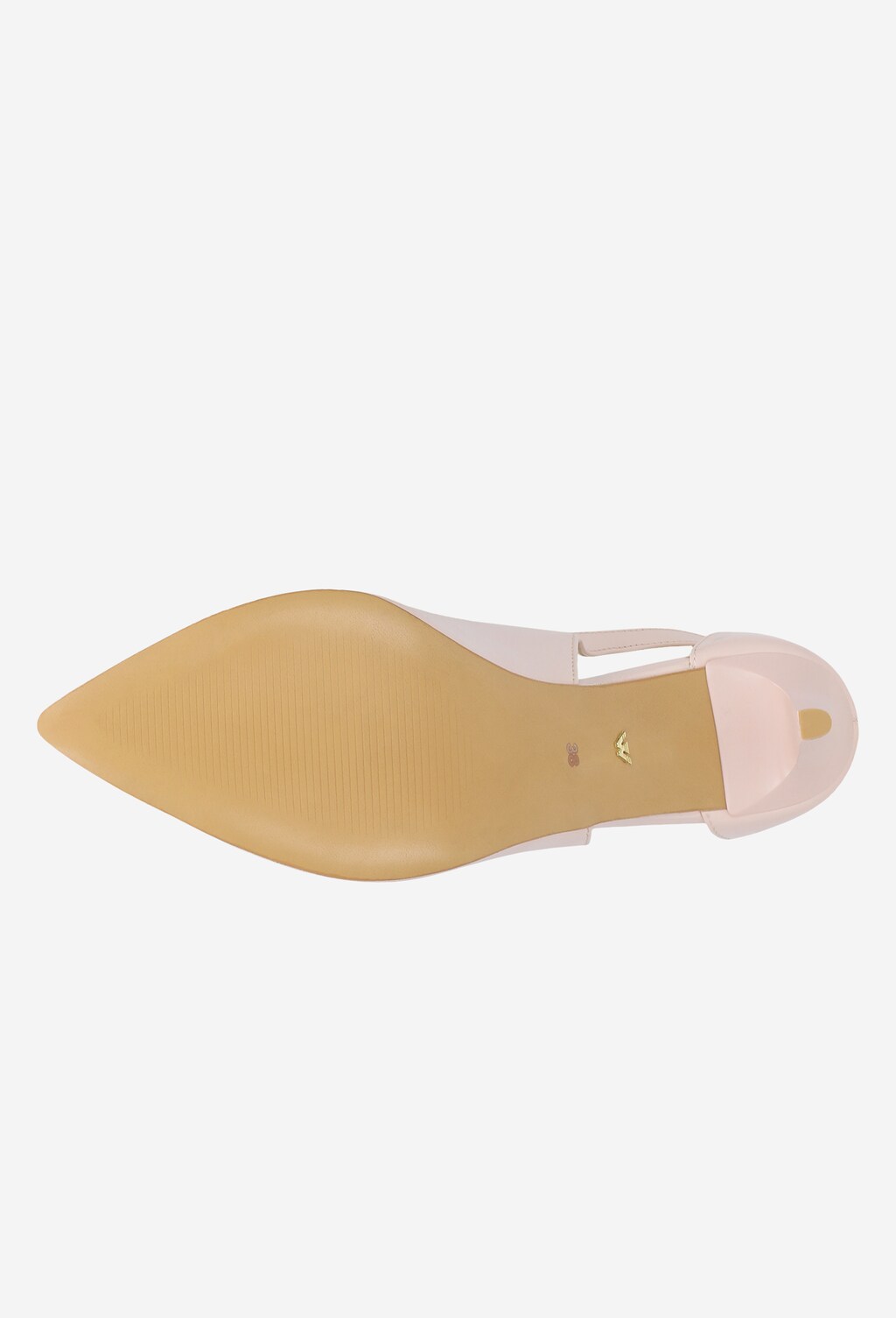 Elegantné dámske lodičky v neutrálnej béžovej farbe 9361-54 Widok 6