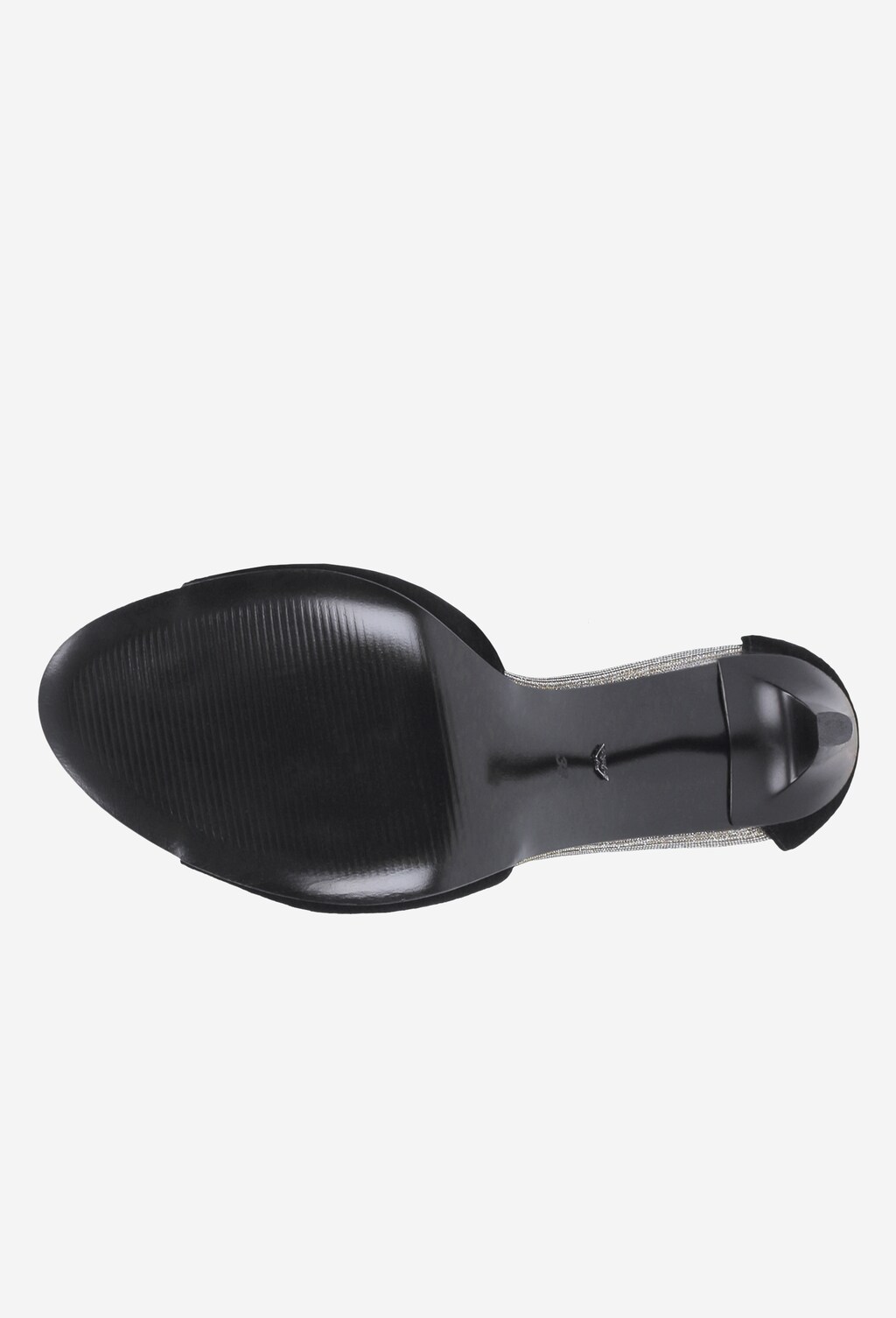 Czarne sandały damskie 9772-61 Widok 5