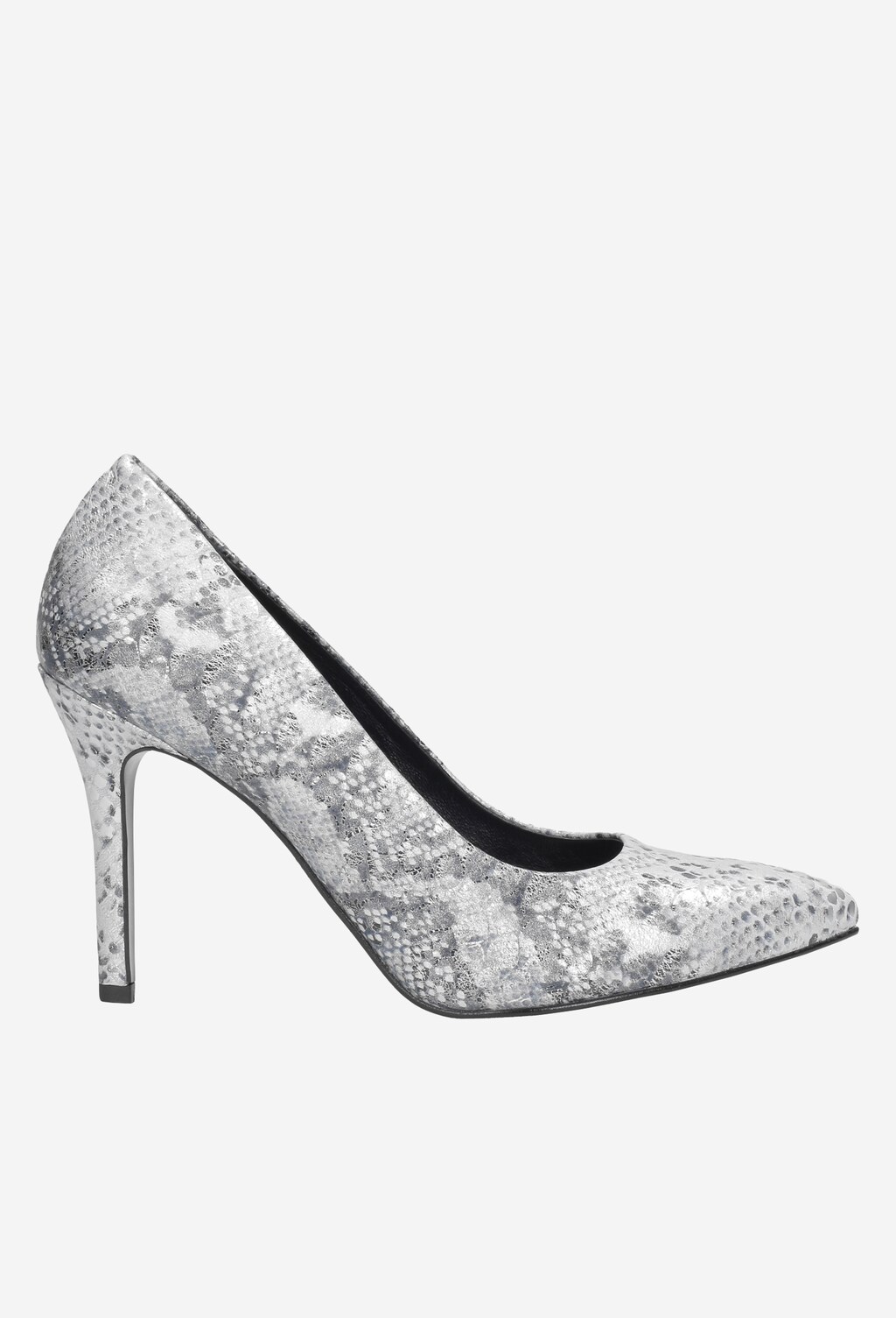 Srebrne czółenka damskie 9357-60 Widok 2