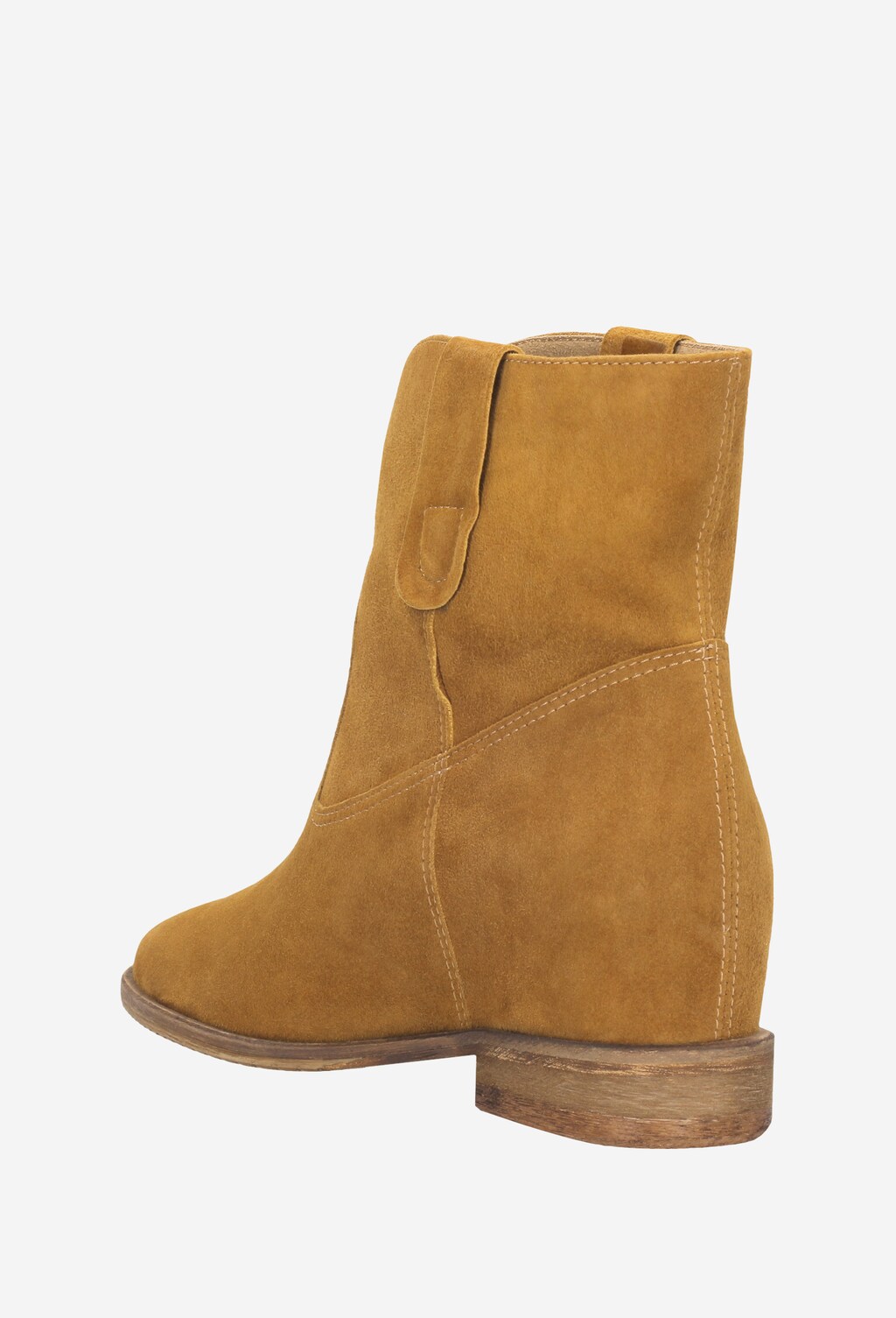 Brązowe botki damskie 7623-63 Widok 4