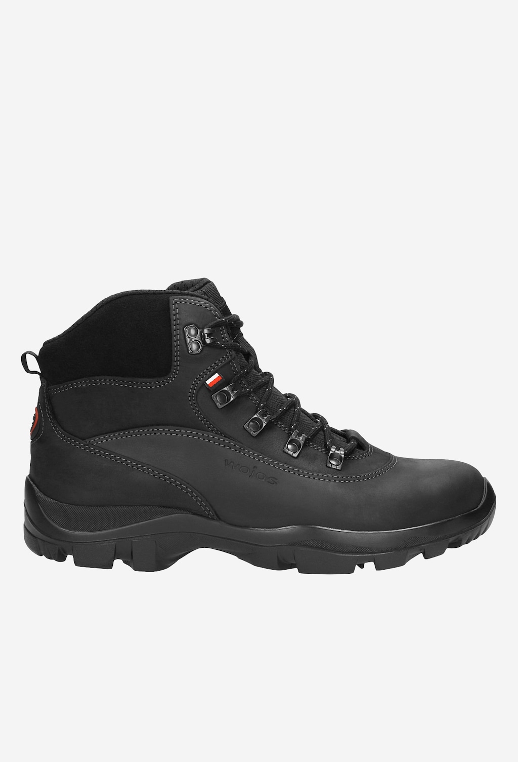 Czarne trzewiki męskie 8239-71 Widok 2