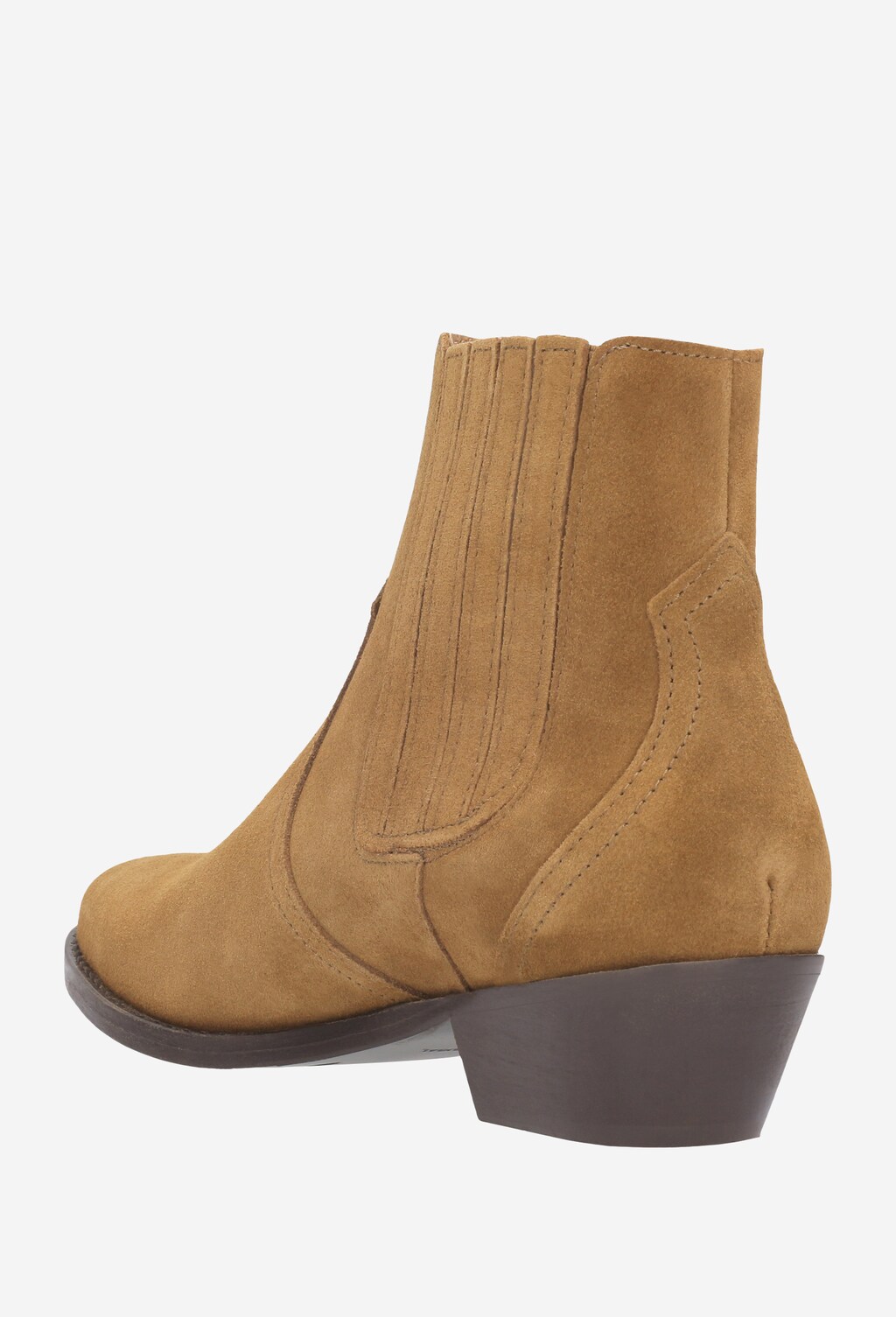 Brązowe botki damskie 8605-63 Widok 4