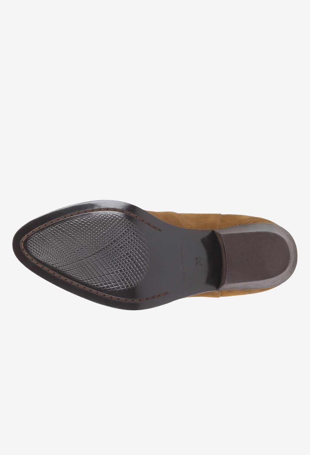 Brązowe botki damskie 8605-63 Widok 6