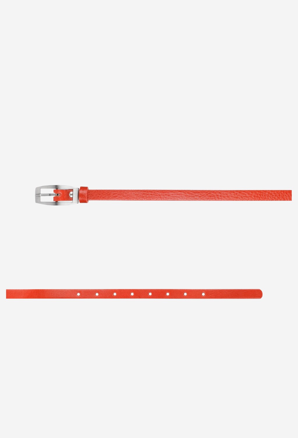 Czerwony pasek damski 4963-55 Widok 4