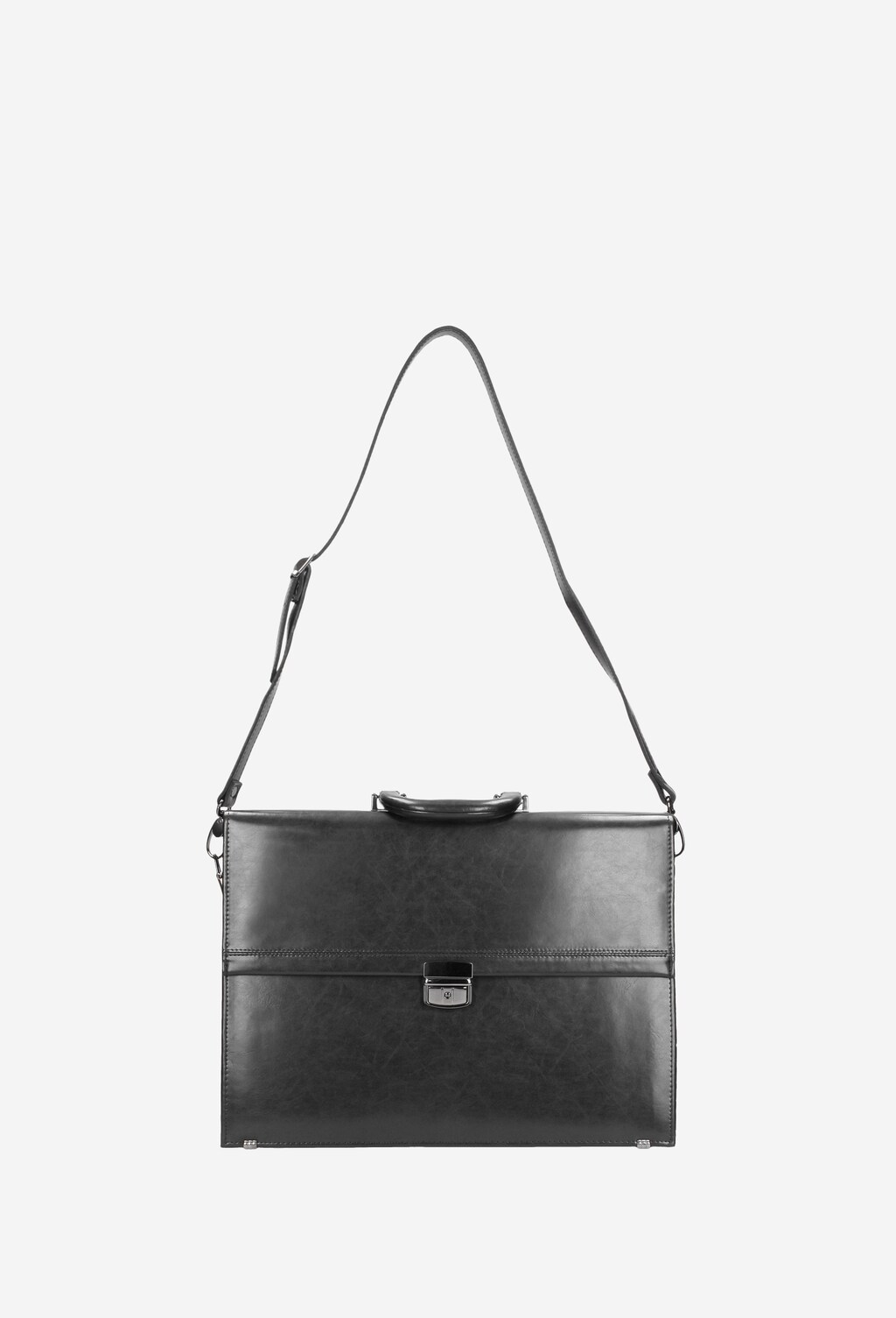 Czarna męska teczka 8914-51 Widok 4