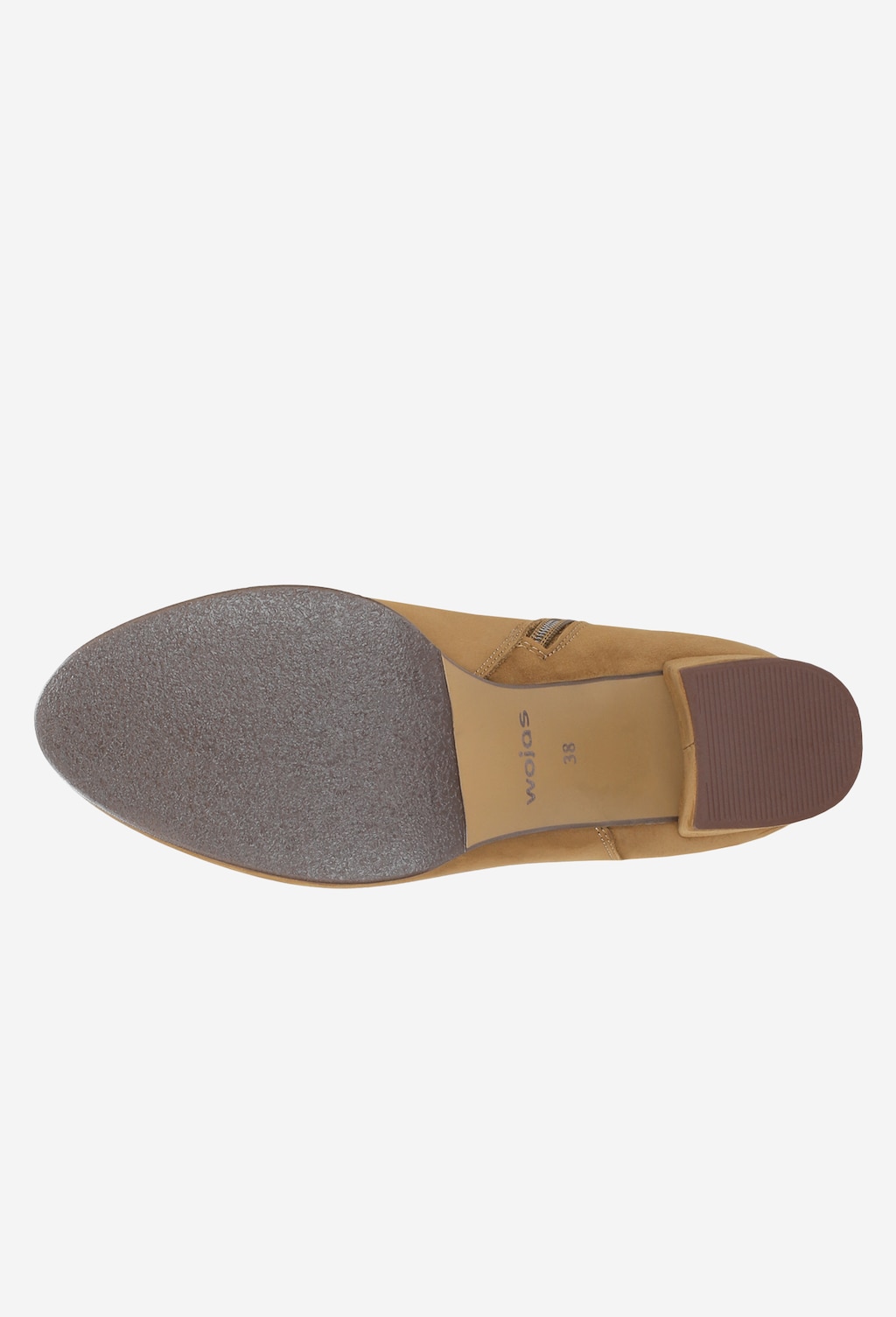 Brązowe kozaki damskie 9661-23 Widok 6