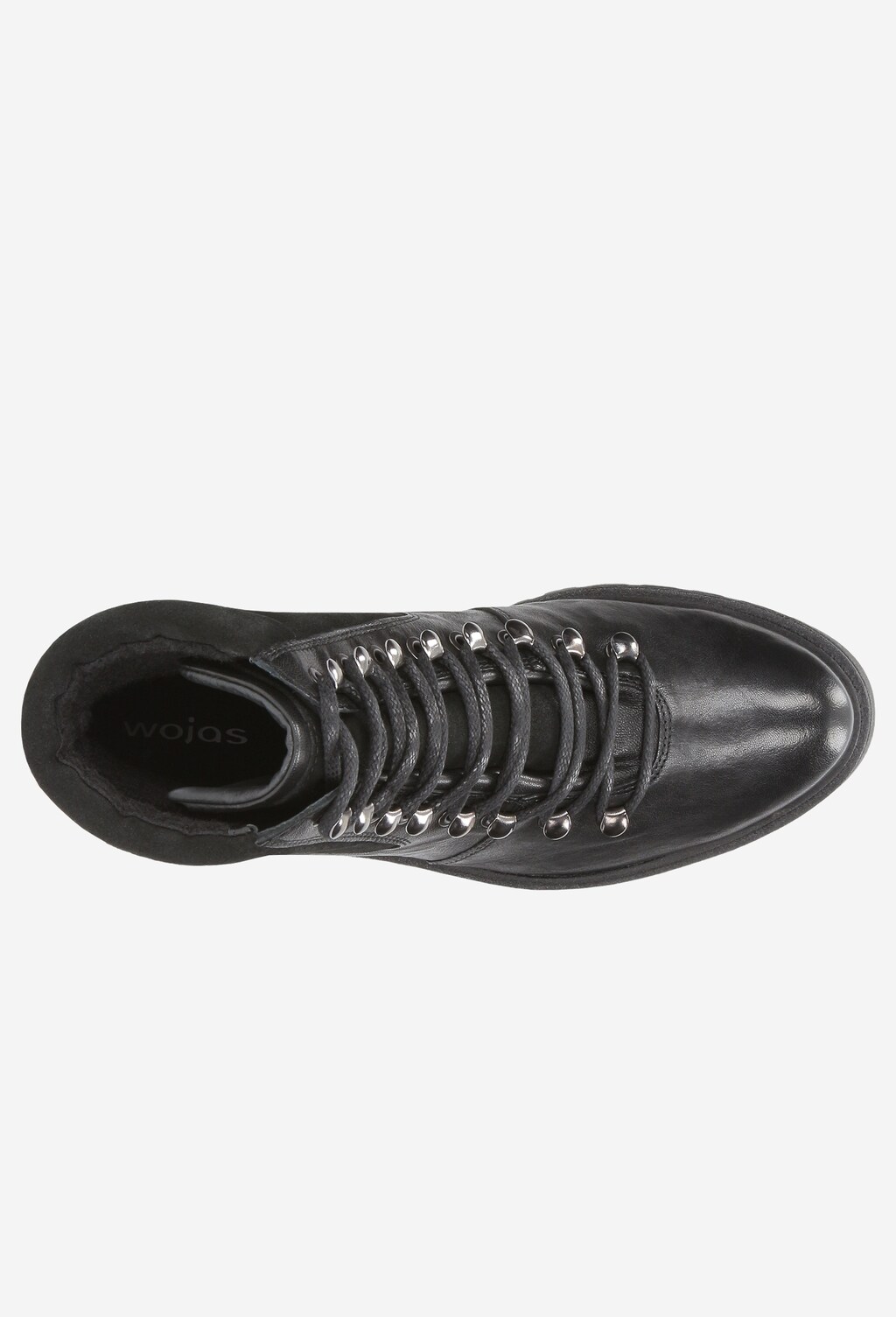 Czarne trzewiki damskie 8673-71 Widok 5