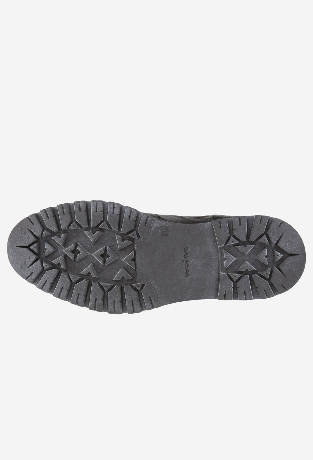 Czarne trzewiki damskie 8673-71 Widok 6