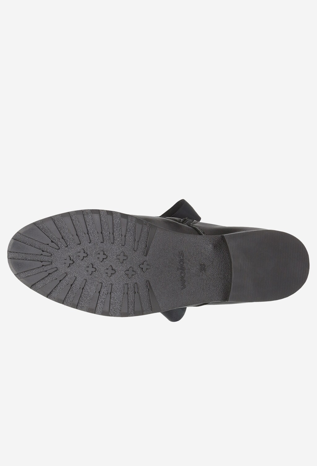 Czarne trzewiki damskie 8659-51 Widok 6